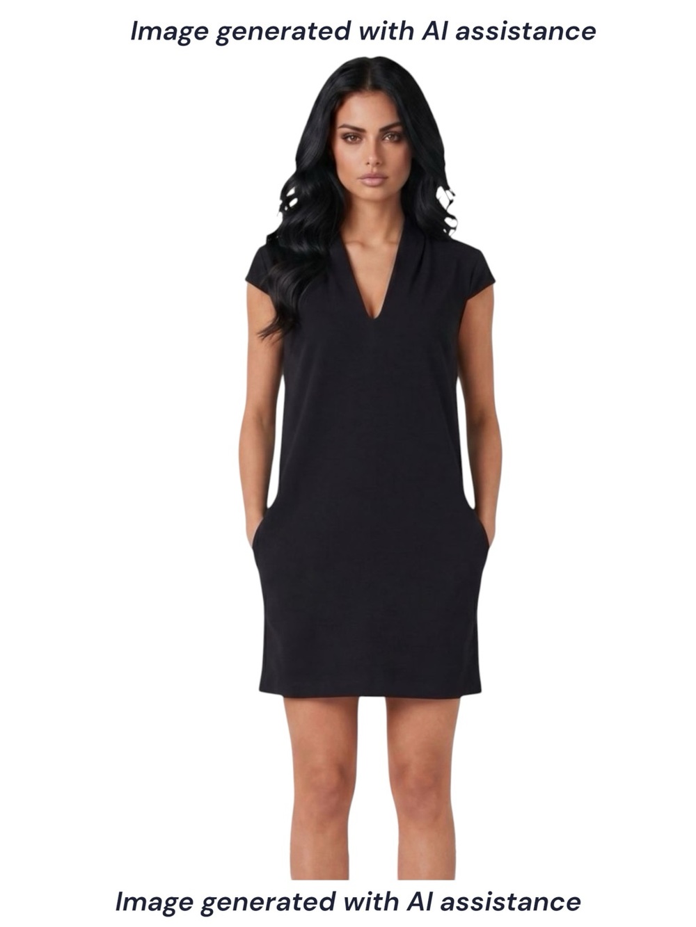 Gibson Latimer XL black dress with pockets